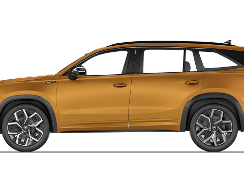 Skoda Kodiaq Sportline 2024 Modelo 3D