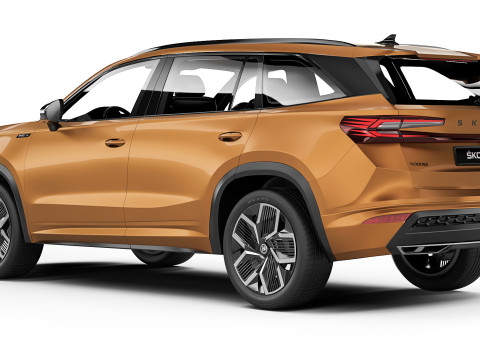 Skoda Kodiaq Sportline 2024 Modelo 3D