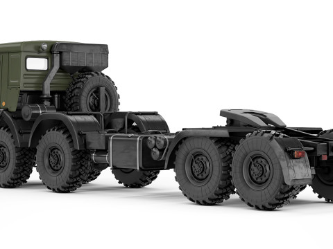 Kamaz 6350 Mustang 2005 Modèle 3D