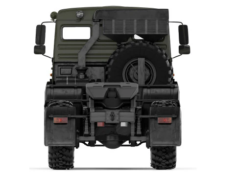 Kamaz 6350 Mustang 2005 3D Model