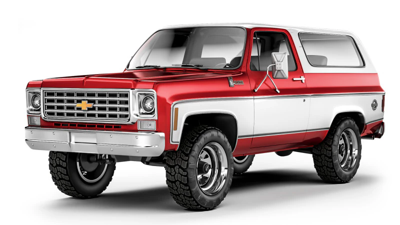 Chevrolet K5 Blazer 1976 3D Model .c4d .max .obj .3ds .fbx .stl .blend 