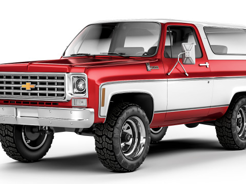 Chevrolet K5 Blazer 1976 3Dモデル