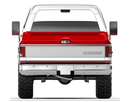 Chevrolet K5 Blazer 1976 Modelo 3D