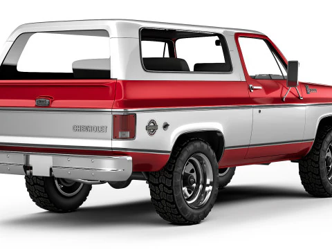 Chevrolet K5 Blazer 1976 3D Model
