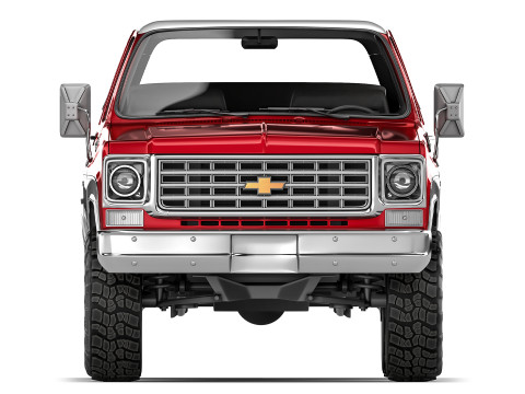 Chevrolet K5 Blazer 1976 Modelo 3D