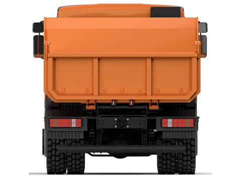 Kamaz 43255 dump truck 2019 3Dモデル