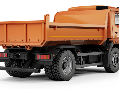 Kamaz 43255 dump truck 2019 3Dモデル