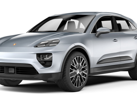 Porsche Macan 2025 Modello 3D