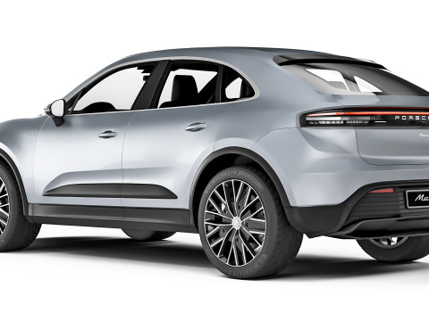 Porsche Macan 2025 3D Model