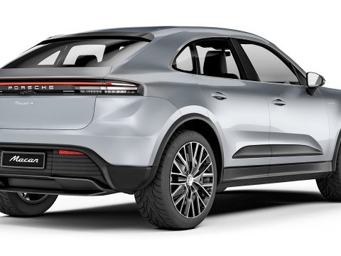 Porsche Macan 2025 3D Model