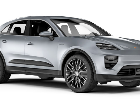 Porsche Macan 2025 3D Model