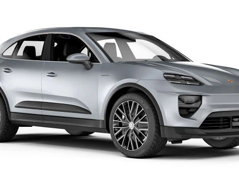 Porsche Macan 2025 3D Model