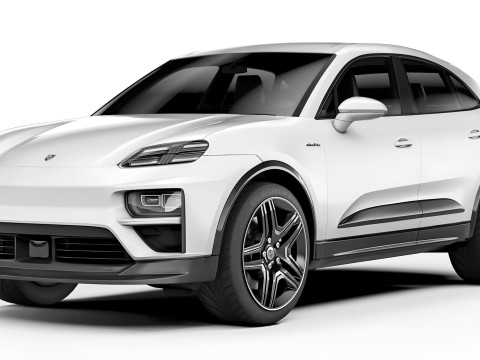 Porsche Macan Turbo 2025 Modelo 3D