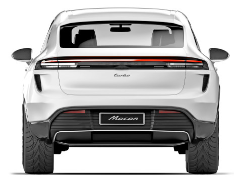 Porsche Macan Turbo 2025 3Dモデル