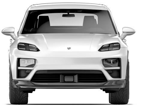 Porsche Macan Turbo 2025 3Dモデル