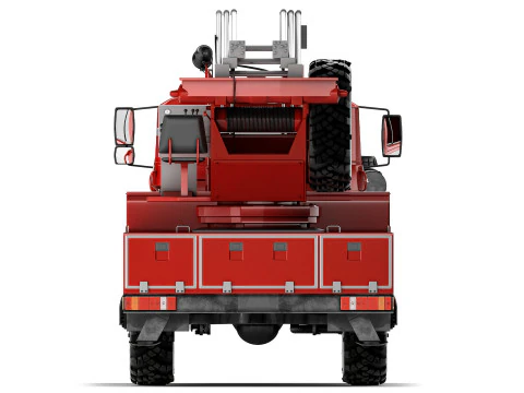 Ural 4320 AL 30-40 2018 3D Model