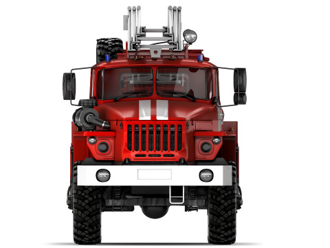Ural 4320 AL 30-40 2018 3Dモデル