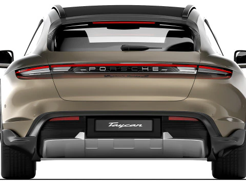 Porsche Taycan Turbo S Cross Turismo 2021 Modello 3D