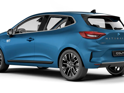 Mitsubishi Colt 2024 3D Model