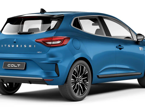 Mitsubishi Colt 2024 3D Model