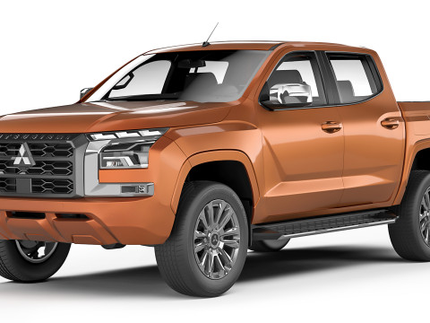 Mitsubishi L200 Triton 2024 3D 모델