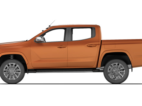 Mitsubishi L200 Triton 2024 3Dモデル