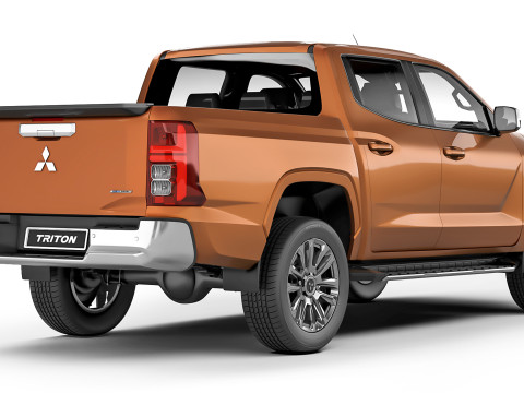 Mitsubishi L200 Triton 2024 3Dモデル