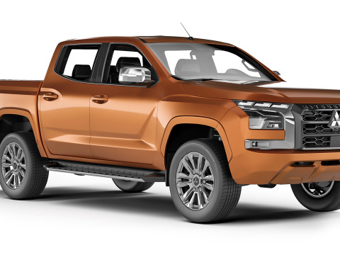 Mitsubishi L200 Triton 2024 3Dモデル