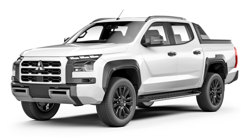 Mitsubishi L200 Triton Athlete 2024 Model 3D .c4d .max .obj .3ds .fbx .stl .blend