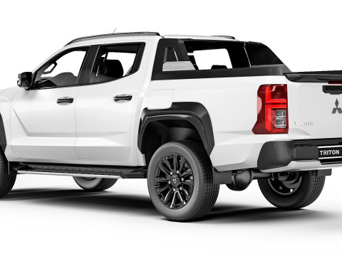 Mitsubishi L200 Triton Athlete 2024 Model 3D