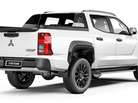 Mitsubishi L200 Triton Athlete 2024 Model 3D