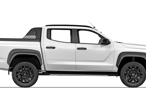 Mitsubishi L200 Triton Athlete 2024 Model 3D