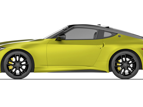 Nissan Z 2023 Model 3D