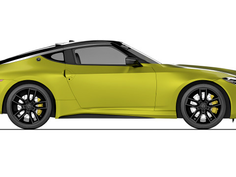 Nissan Z 2023 Model 3D