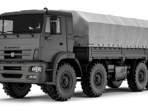 Kamaz 63501 Mustang 2016 3D Modell