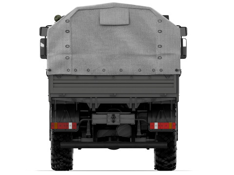 Kamaz 63501 Mustang 2016 3D Model
