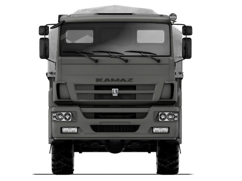 Kamaz 63501 Mustang 2016 3D Model