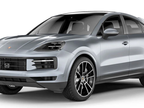 포르쉐 카이엔 쿠페 2024 3D 모델