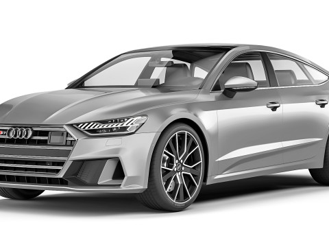 Audi S7 Sportback 2020 3D Model