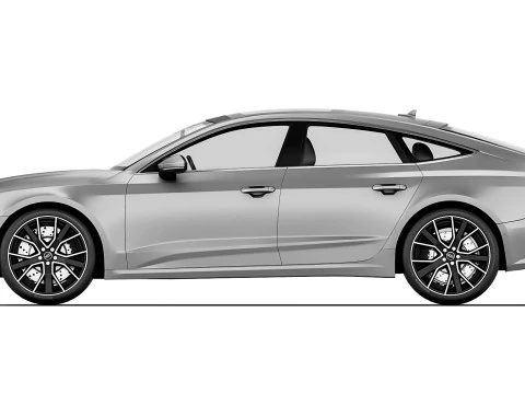 Audi S7 Sportback 2020 Modello 3D