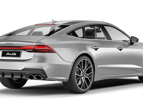 Audi S7 Sportback 2020 3D Model