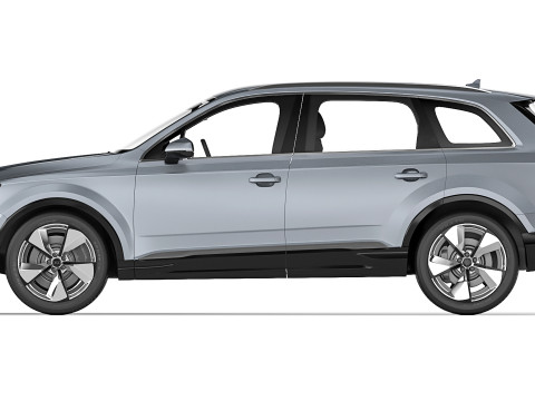 Audi Q7 2020 3D 모델