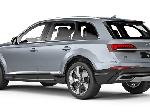 Audi Q7 2020 3D 모델