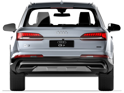 Audi Q7 2020 3D 모델