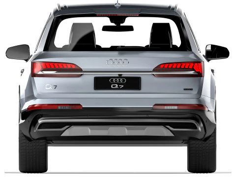 Audi Q7 2020 3D Model