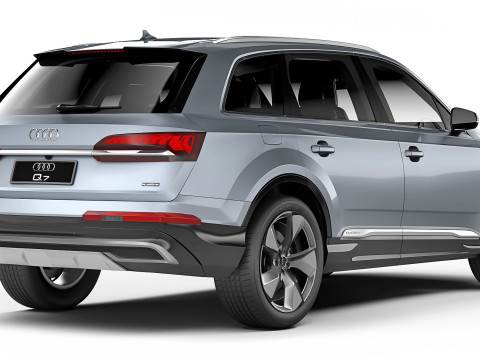 Audi Q7 2020 3D 모델