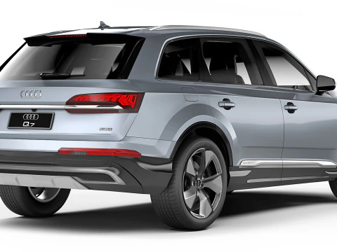 Audi Q7 2020 3D Model