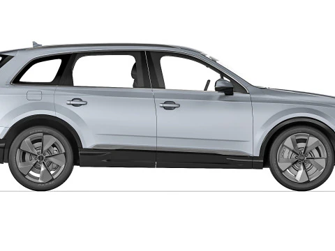 Audi Q7 2020 3D Model