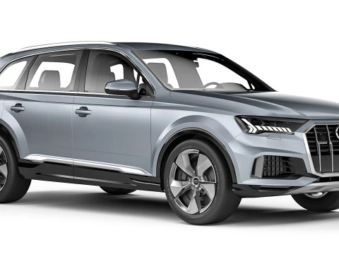 Audi Q7 2020 3D Model