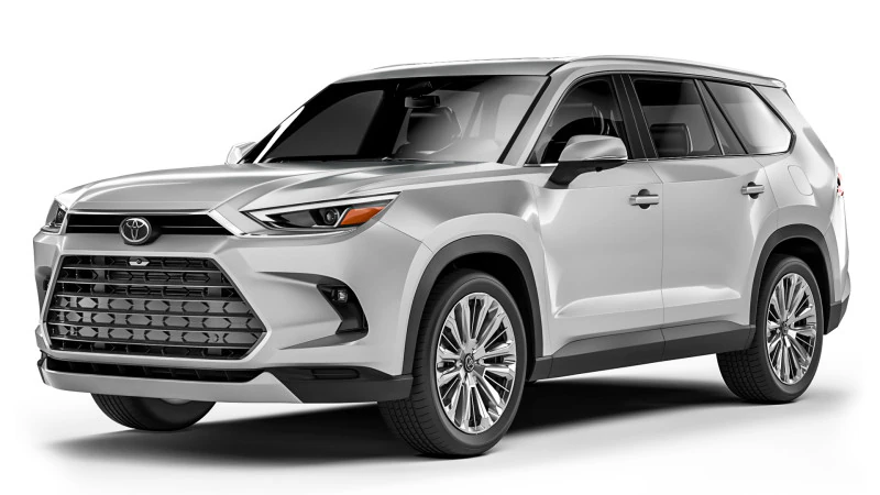 Toyota Grand Highlander 2024 3D Model .c4d .max .obj .3ds .fbx .stl .blend 